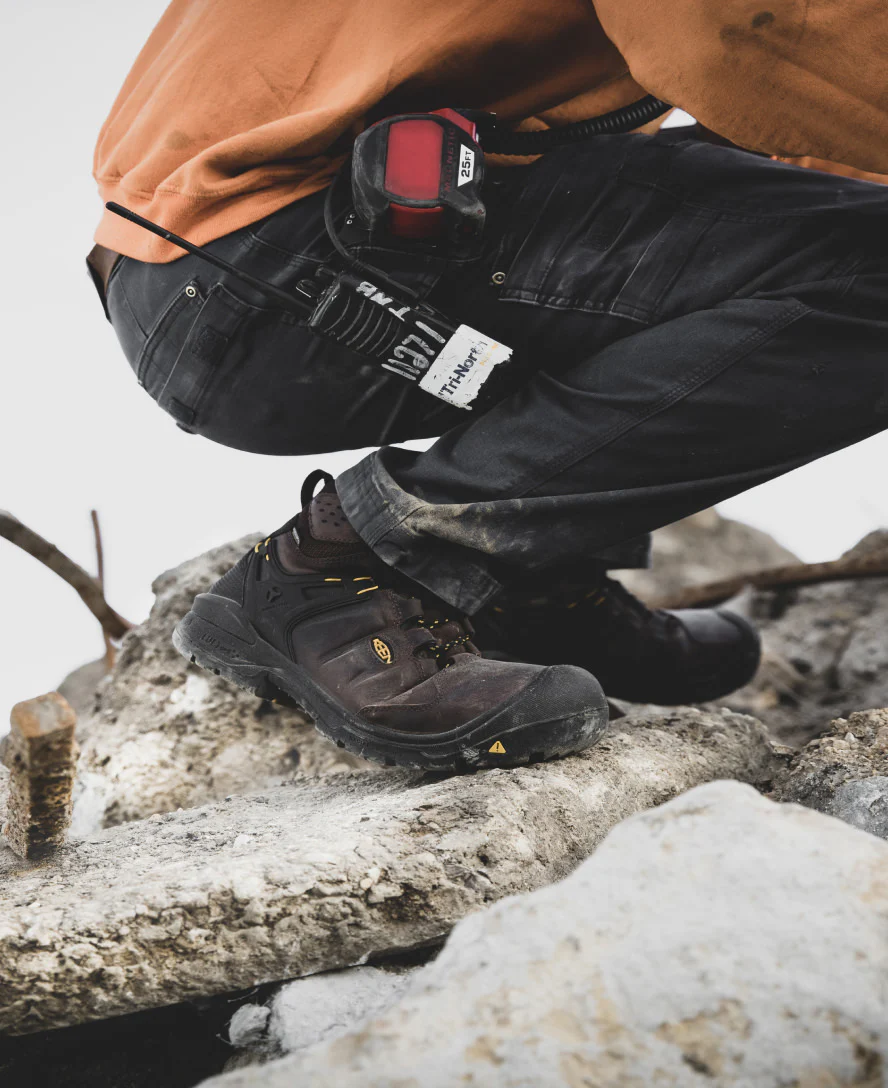 Men's Dover 6" Waterproof (Carbon Toe)  |  Dark Earth/Black - Image 7