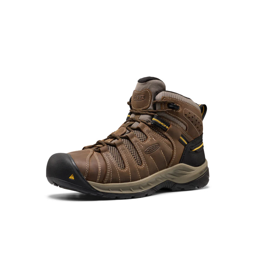 Men's Flint II Boot (Steel Toe)  |  Cascade Brown/Golden Rod - Image 3