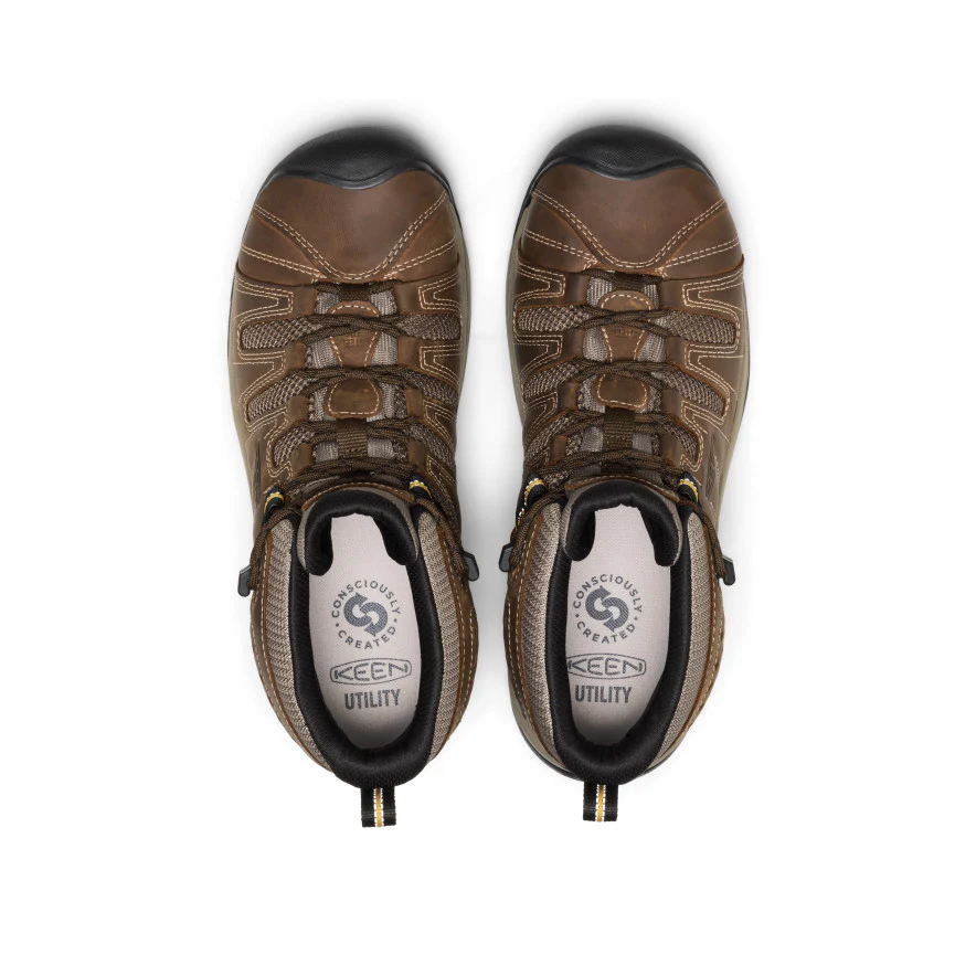 Men's Flint II Boot (Steel Toe)  |  Cascade Brown/Golden Rod - Image 4