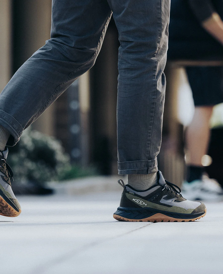 Men's Hightrail Waterproof Hiking Shoe | Steel Grey/Forest Night - Image 8