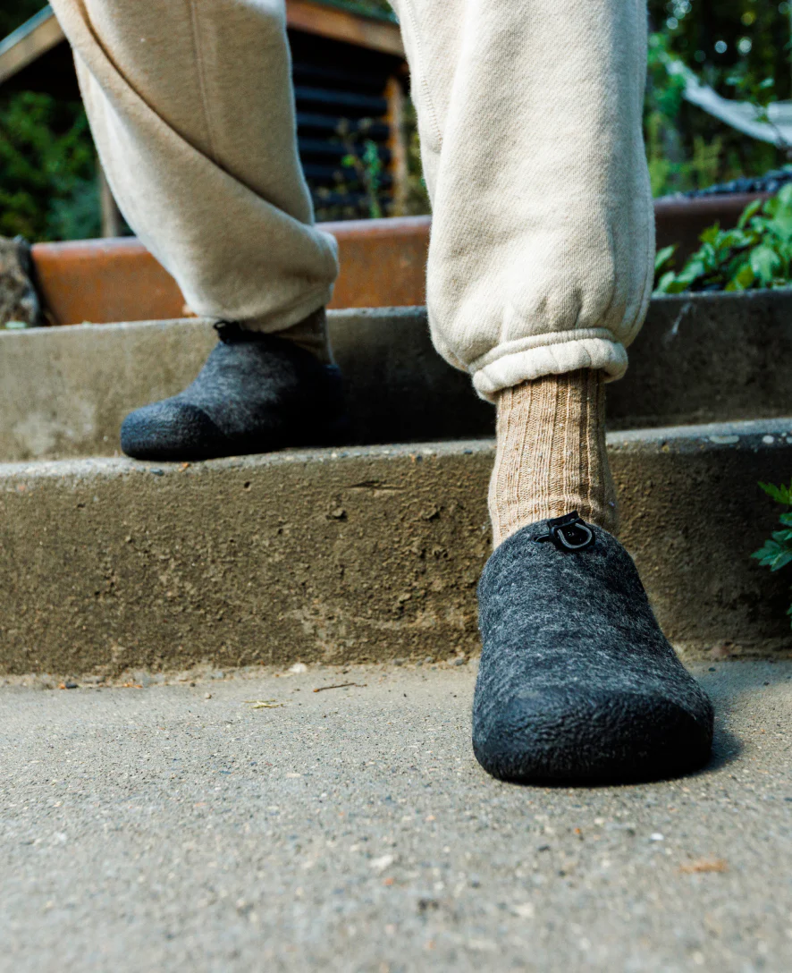 Men's Howser III Slide  |  Charcoal Grey Felt/Black - Image 7