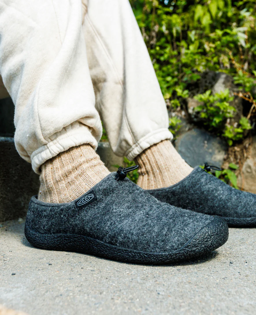 Men's Howser III Slide  |  Charcoal Grey Felt/Black - Image 8