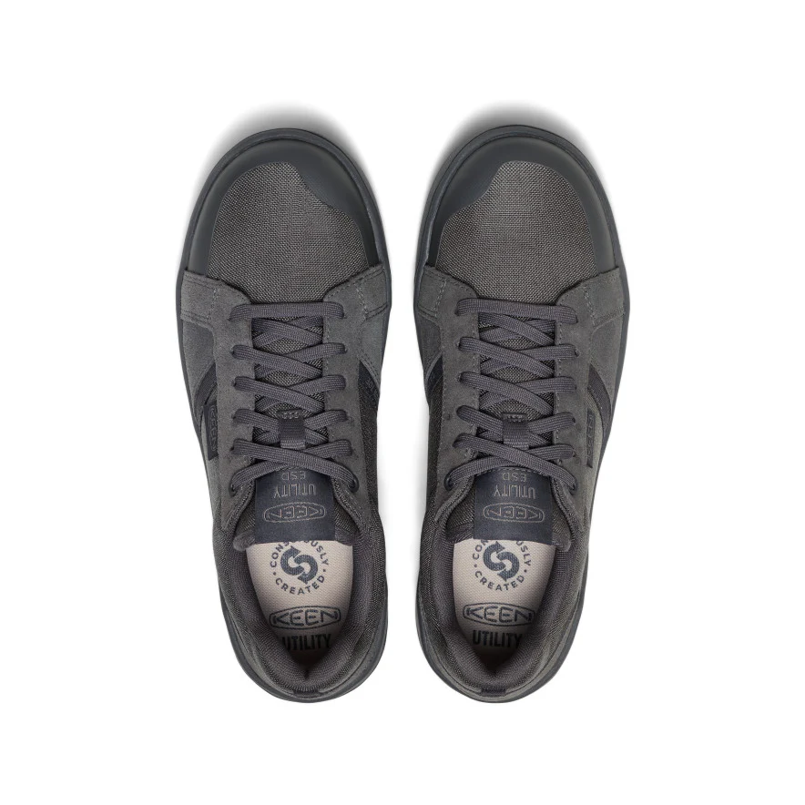 Men's Kenton ESD Work Shoe (Carbon Toe)  |  Magnet/Steel Grey - Image 4