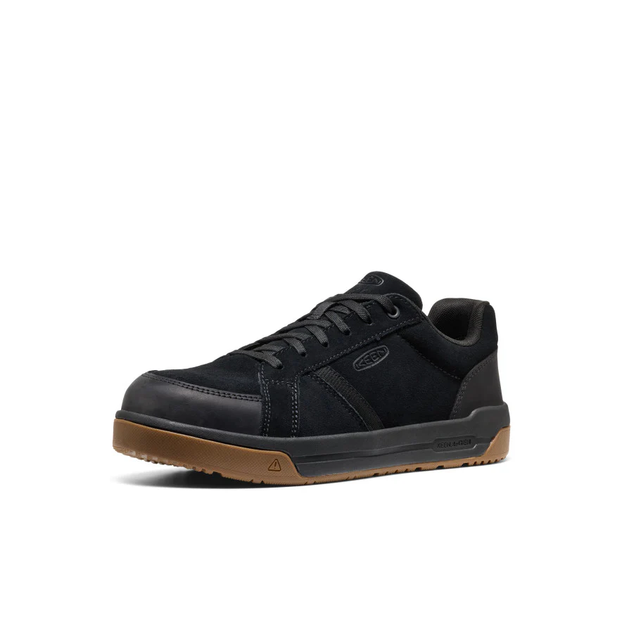 Men's Kenton+ ESD Work Shoe (Carbon Toe)  |  Black/Gum - Image 3