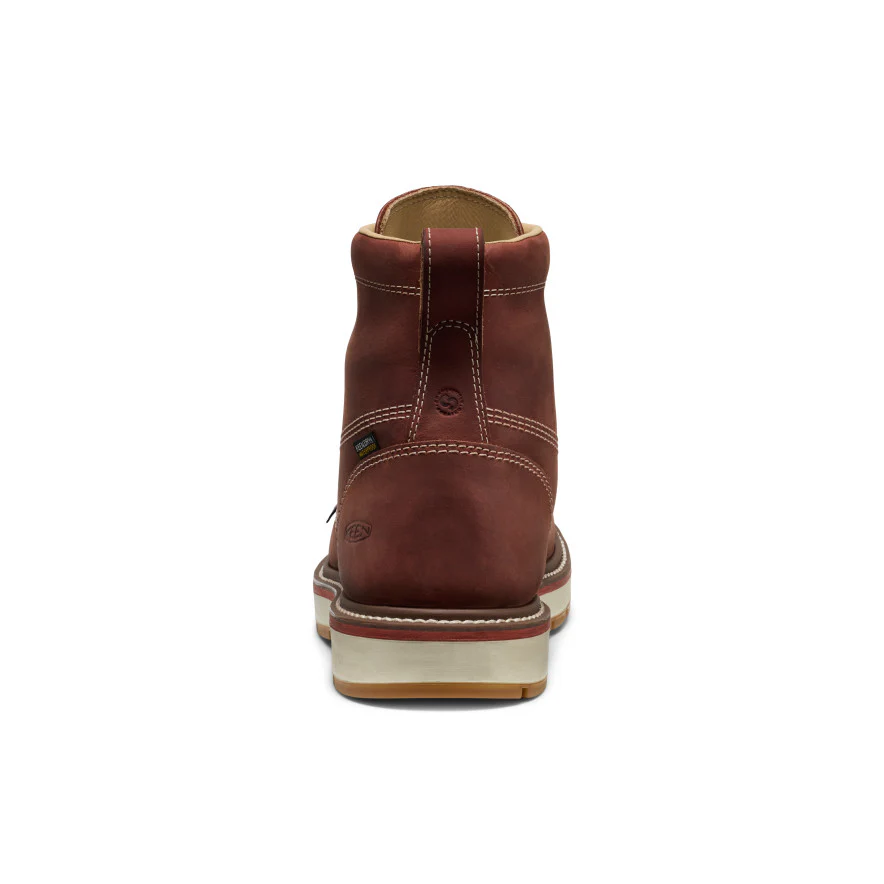 Men's Liberty 6" Waterproof 90° Heel Boot (Soft Toe)  |  Bombay Brown/Gum - Image 5