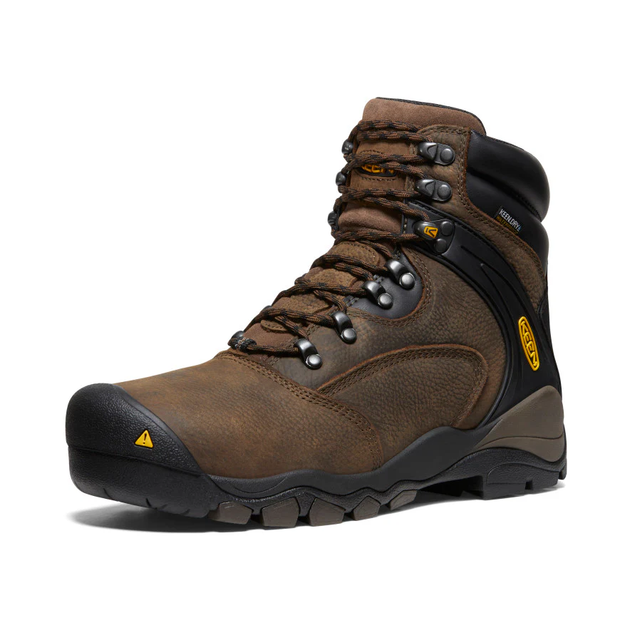 Men's Louisville 6" Waterproof Boot (Steel Toe) | Cascade Brown - Image 3