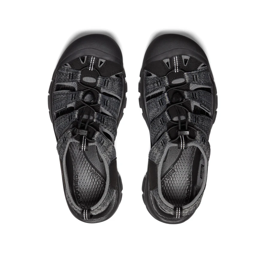 Men's Newport H2 Sandal  |  Black/Steel Grey - Image 4