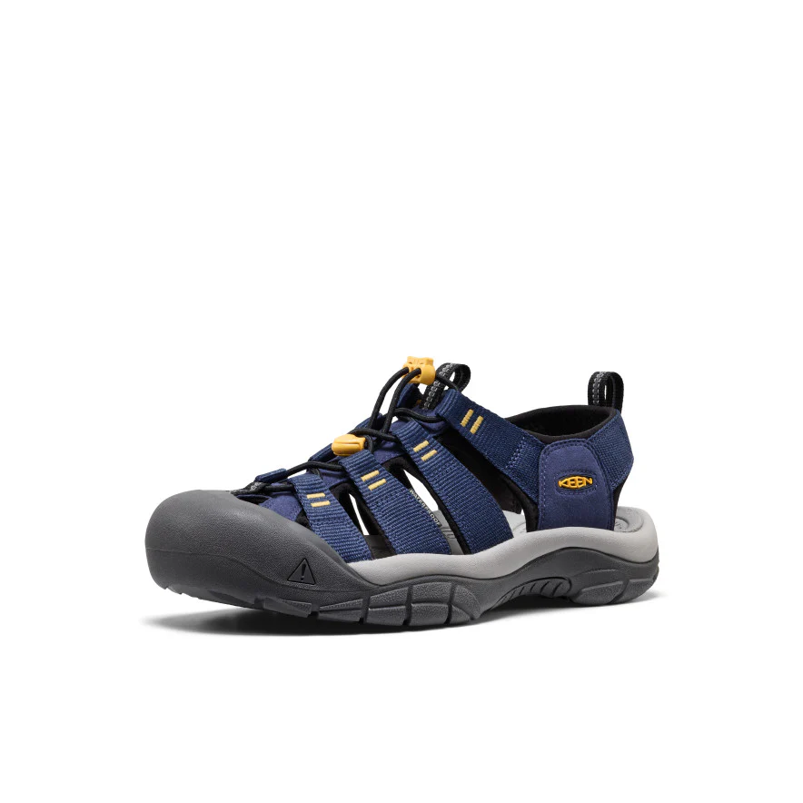 Men's Newport H2 Sandal | Naval Academy/KEEN Yellow - Image 3