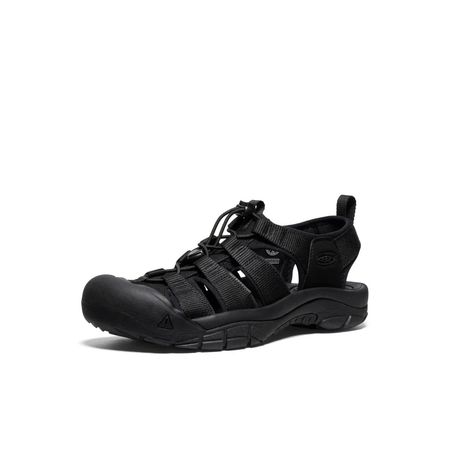 Men's Newport H2 Sandal  |  Triple Black - Image 3