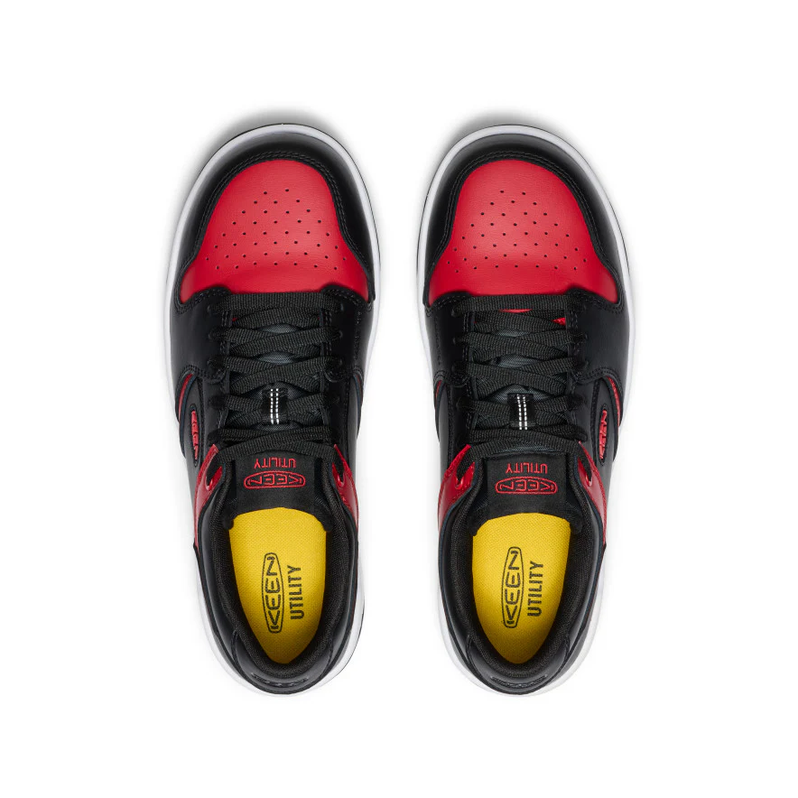 Men's Overton Work Shoe (Carbon Toe) | Salsa/Black - Image 5