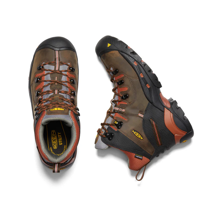 Men's Pittsburgh 6" Waterproof Boot (Soft Toe) | Cascade Brown/Bombay Brown - Image 4