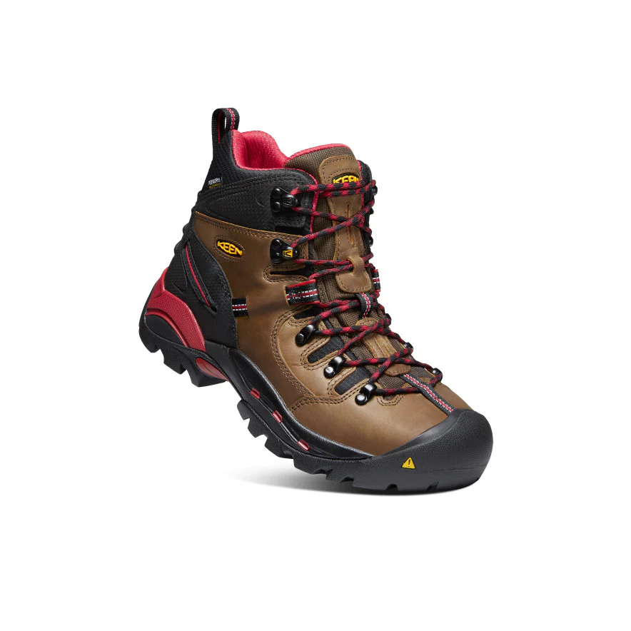 Men's Pittsburgh 6" Waterproof Boot (Steel Toe)  |  Bison - Image 3