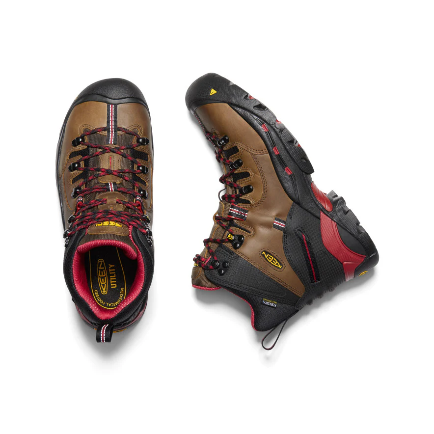 Men's Pittsburgh 6" Waterproof Boot (Steel Toe)  |  Bison - Image 4