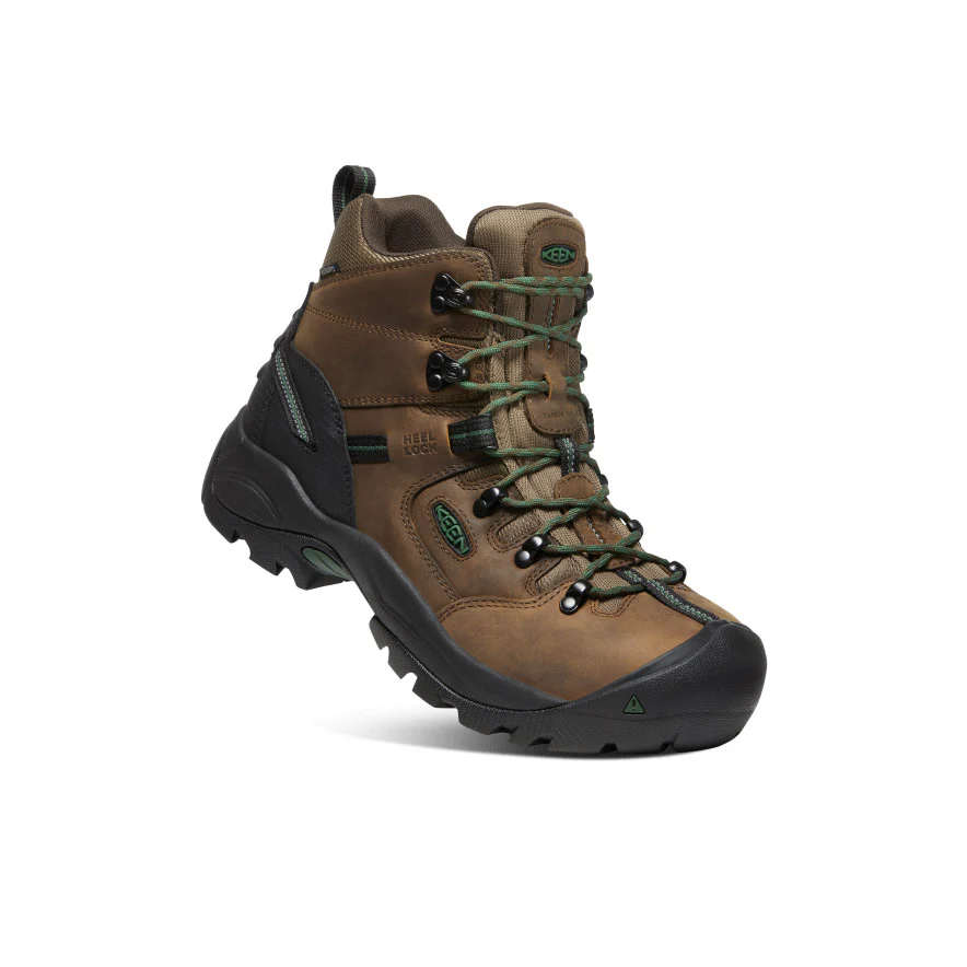 Men's Pittsburgh Energy 6" Waterproof Boot (Carbon Toe) | Cascade Brown/Greener Pastures - Image 3