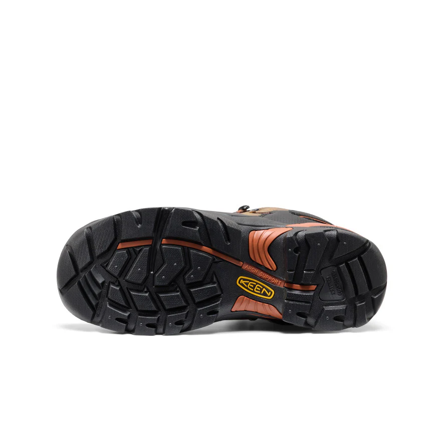 Men's Pittsburgh Energy 6" Waterproof Boot (Soft Toe)  |  Cascade Brown/Black - Image 6