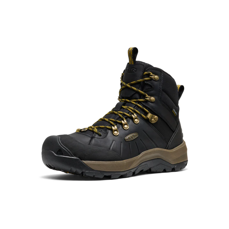 Men's Revel IV Polar Waterproof Boot  |  Black/Lemon Curry - Image 3