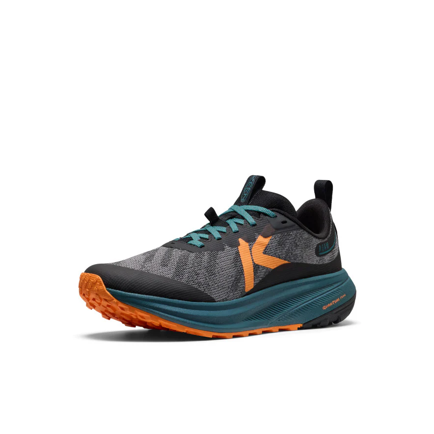 Men's Roam Trail Running Shoe | Black/Orange Peel - Image 3