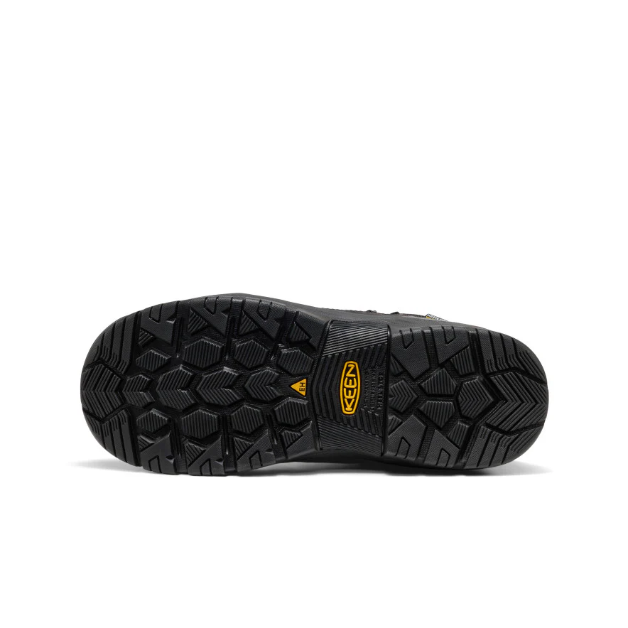 Men's Skokie Waterproof Work Boot (Soft Toe) | Black/Black - Image 6