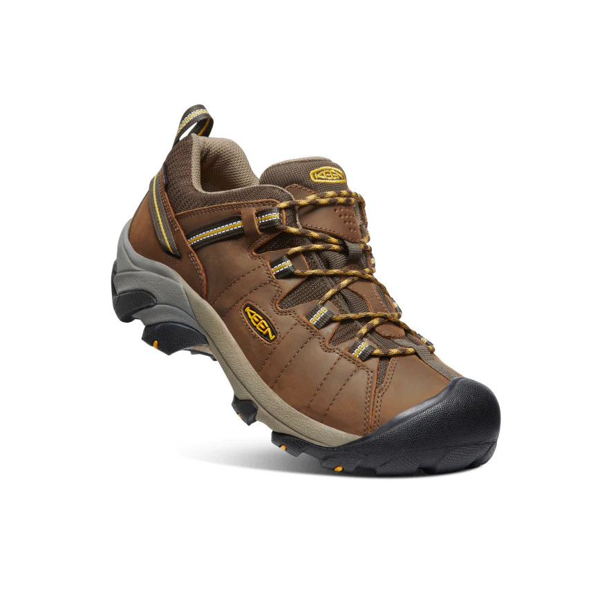 Men's Targhee II Waterproof  |  Cascade Brown/Golden Yellow - Image 3