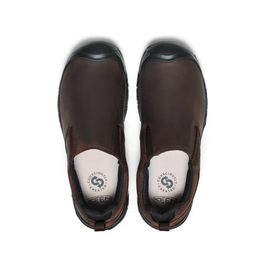 Men's Targhee IV Wide Slip-On  |  Java/Black - Image 4