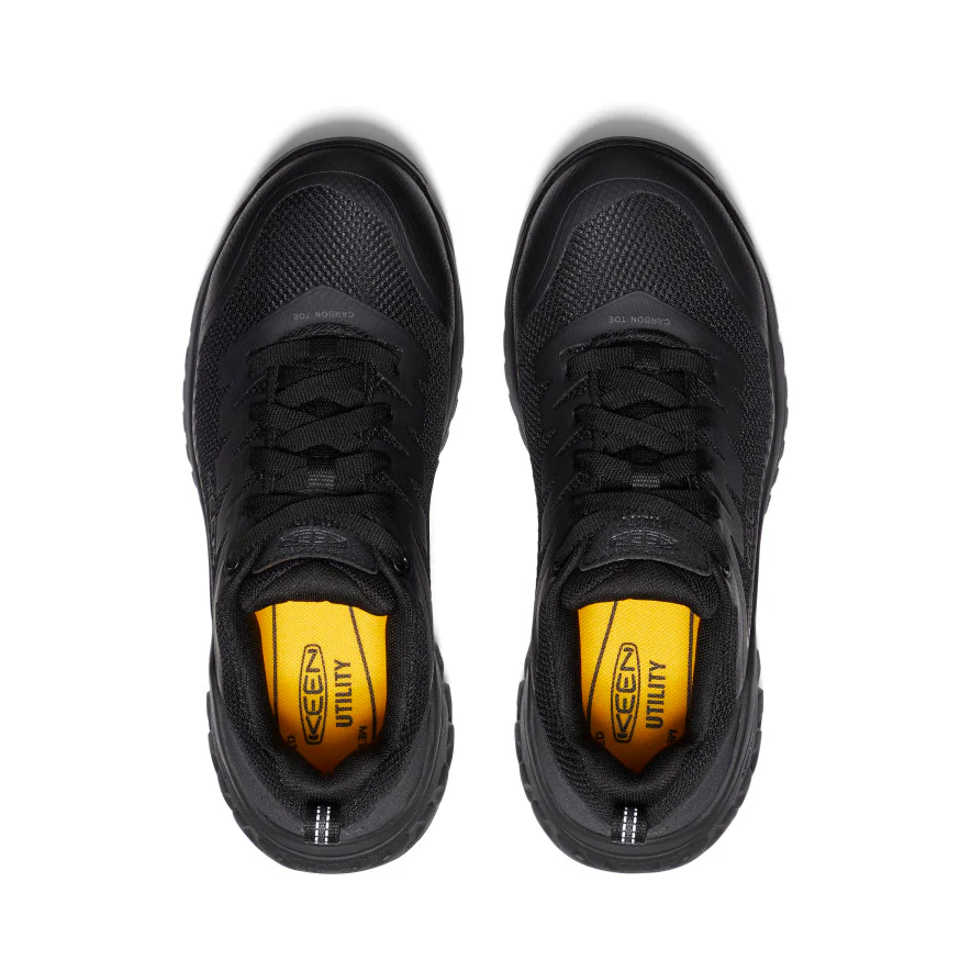 Women's Arvada ESD Work Sneaker (Carbon Toe) | Black/Black - Image 4