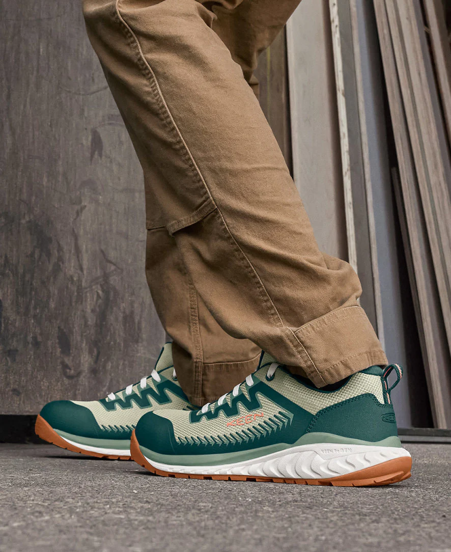 Women's Arvada Work Sneaker (Carbon Toe) | Sea Moss/Desert Sage - Image 8