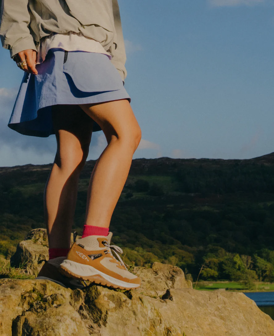 Women's Hightrail Waterproof Hiking Boot | Birch/Daffodil - Image 9