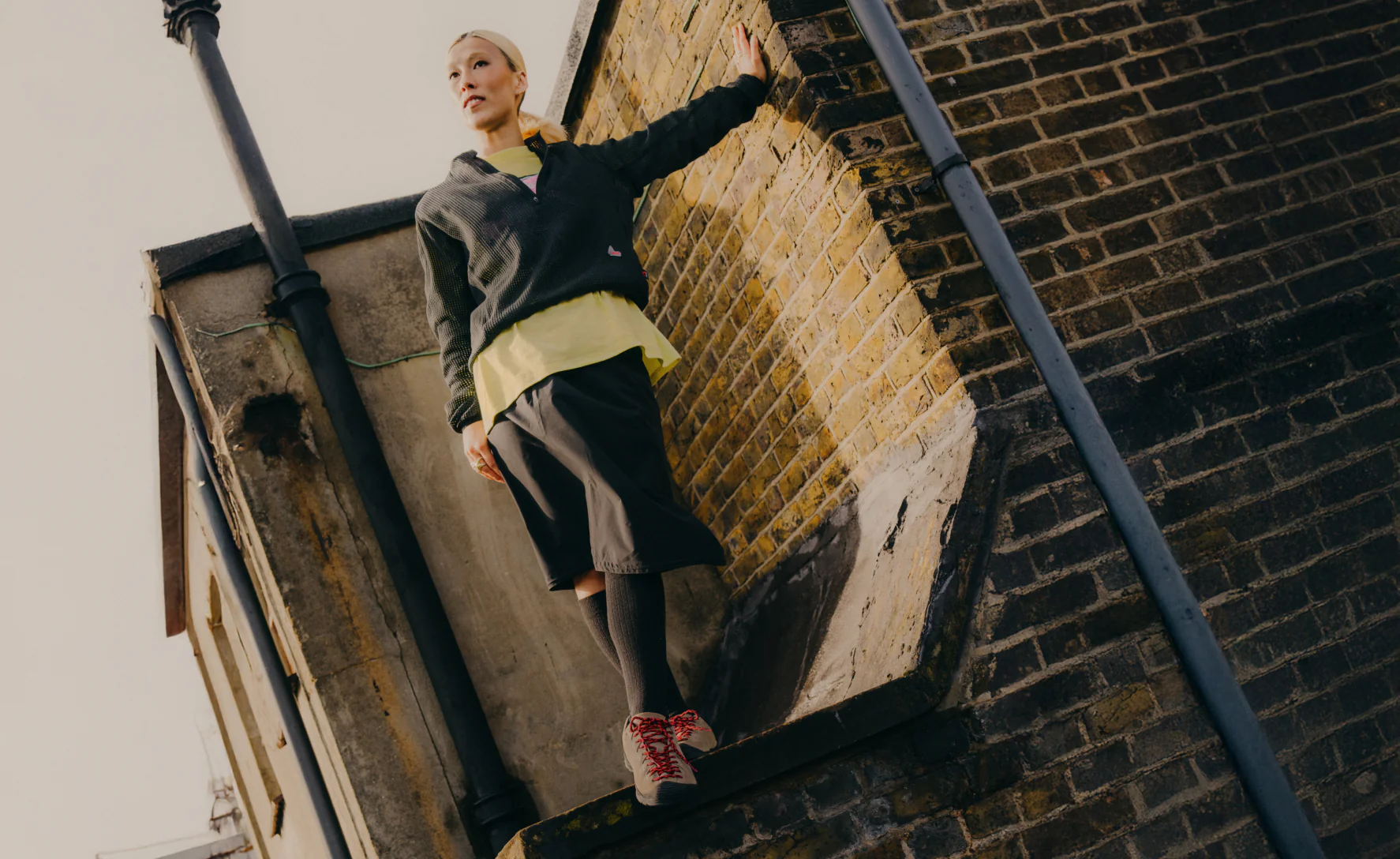 Women's Jasper Sneaker | Cathay Spice/Orion Blue - Image 6