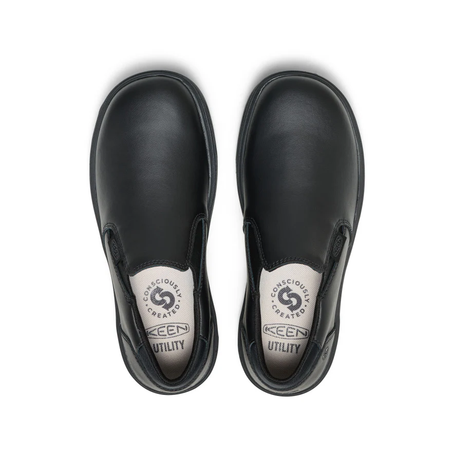 Women's Kenton Shift WTX Work Shoe (Soft Toe)  |  Black/Black - Image 4