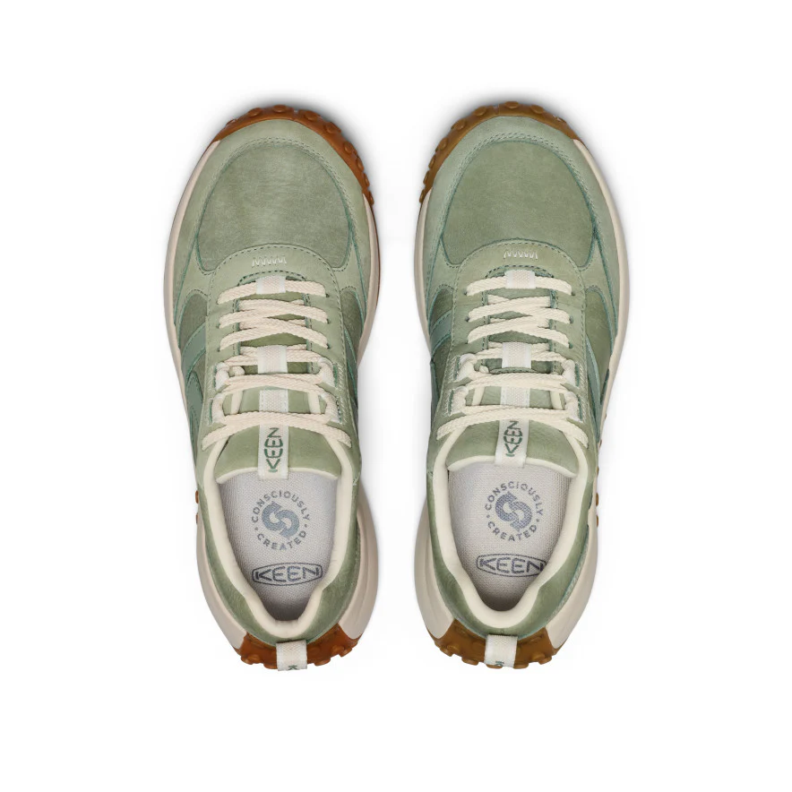 Women's KS86 Leather Sneaker | Lily Pad/Birch - Image 9