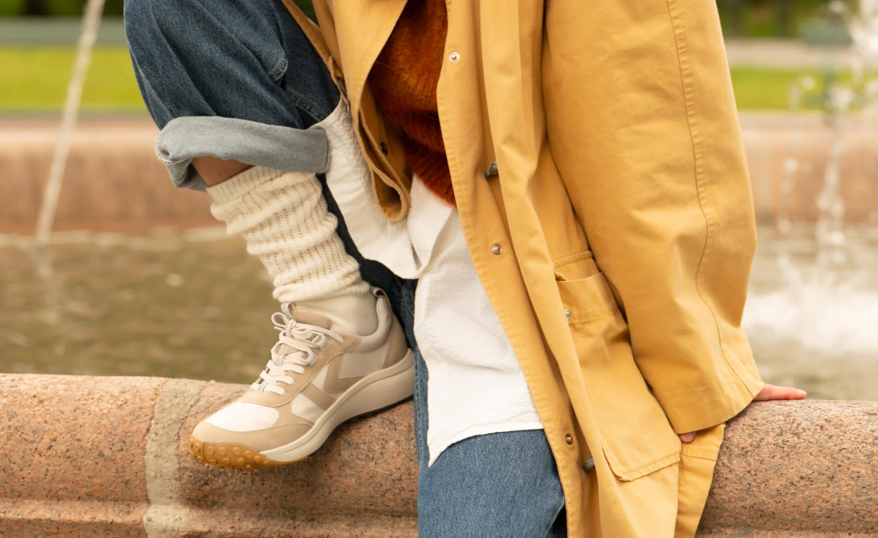 Women's KS86 Sneaker | Sky Captain/Birch - Image 7