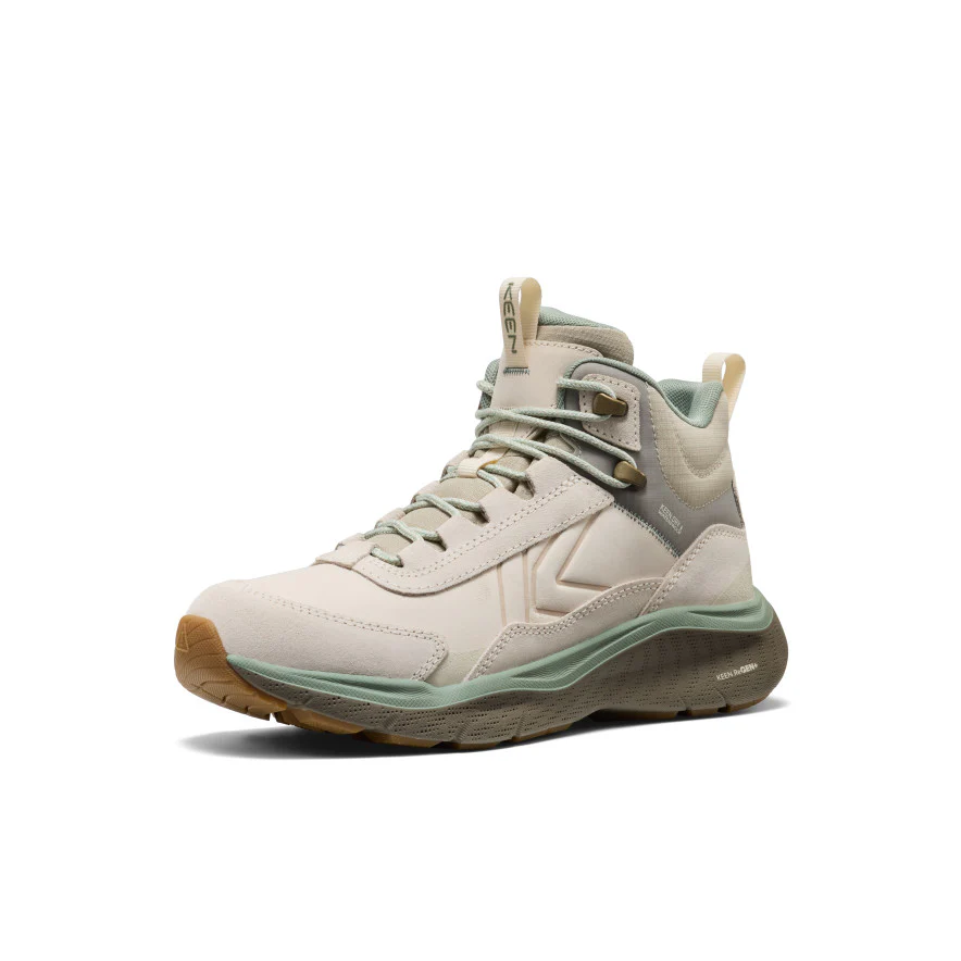 Women's Leiki Waterproof Leather Hiking Boot | Birch/Lily Pad - Image 3