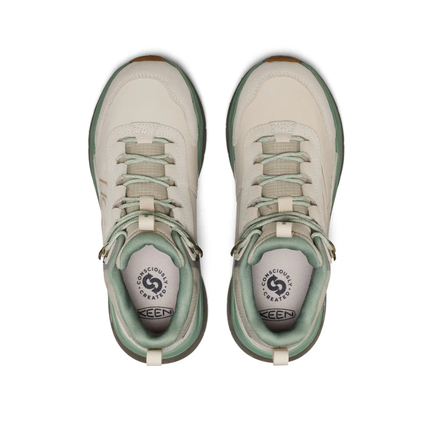 Women's Leiki Waterproof Leather Hiking Boot | Birch/Lily Pad - Image 4