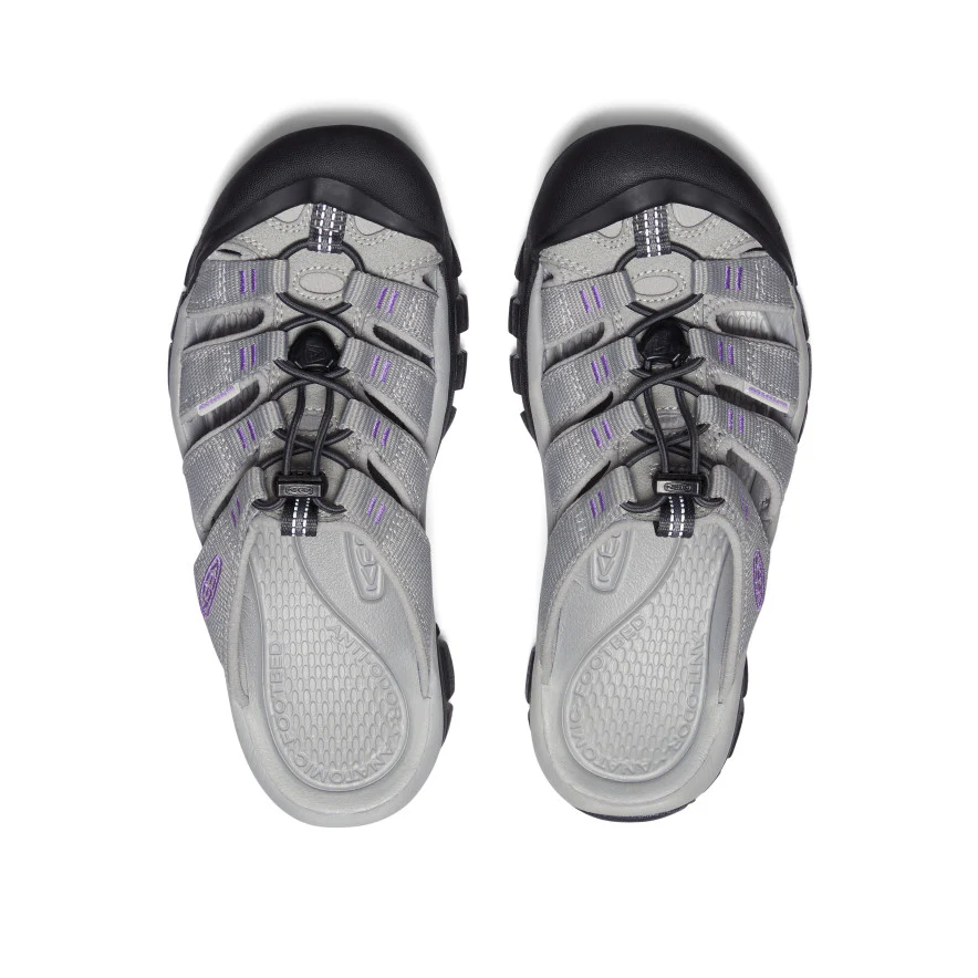Women's Newport Slide  |  Drizzle/English Lavender - Image 4