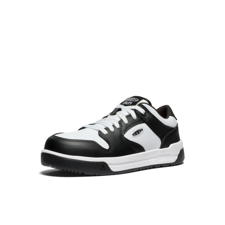 Women's Overton Work Shoe (Carbon Toe) | Star White/Black - Image 3