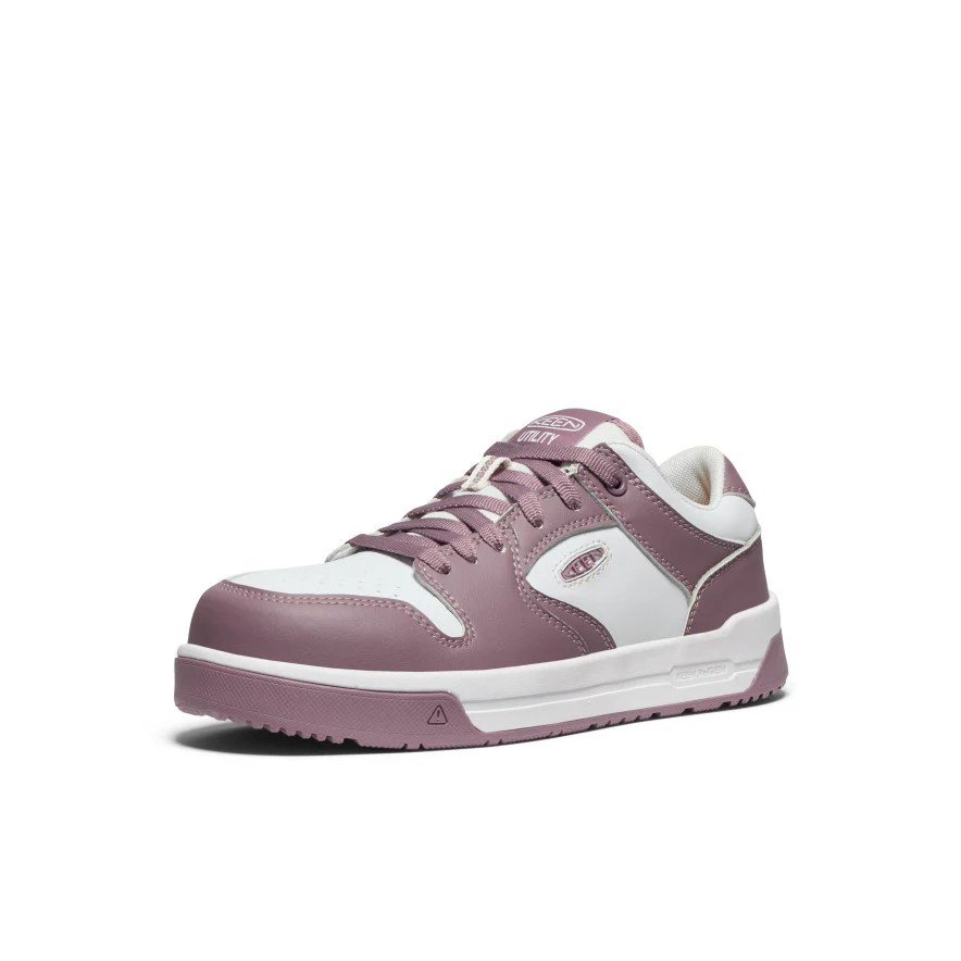 Women's Overton Work Shoe (Carbon Toe) | Toadstool/Star White - Image 3