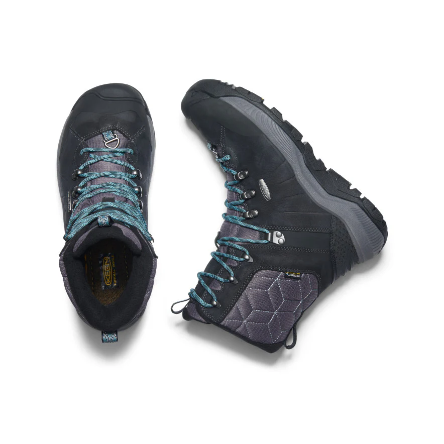 Women's Revel IV High Polar Waterproof Boot  |  Black/North Atlantic - Image 4