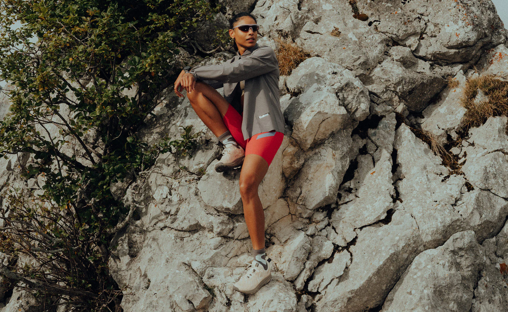 Women's Roam Trail Running Shoe | Birch/Brindle - Image 7