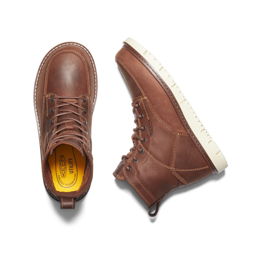 Women's San Jose 6" Boot (Soft Toe) | Gingerbread/Off White - Image 4