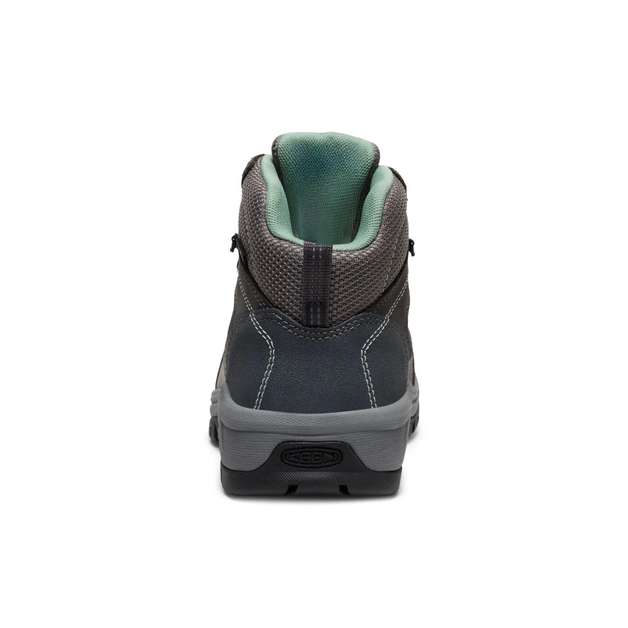 Women's Skokie Waterproof Work Boot (Carbon Toe)  |  Magnet/Black - Image 5