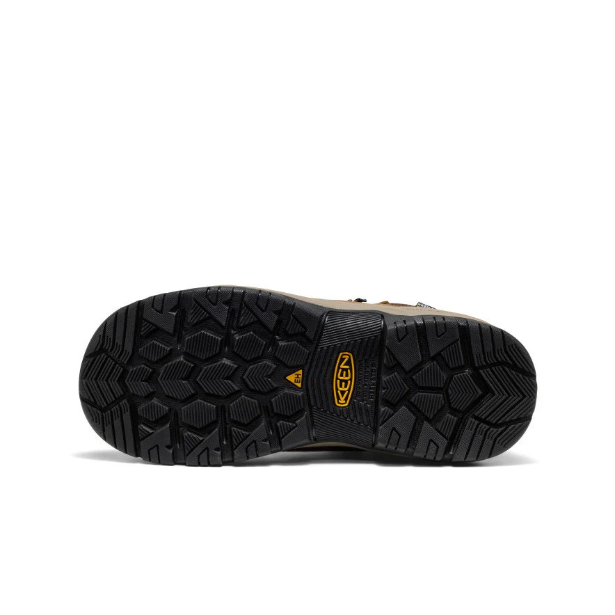 Women's Skokie Waterproof Work Boot (Soft Toe)  |  Bison/Black - Image 6