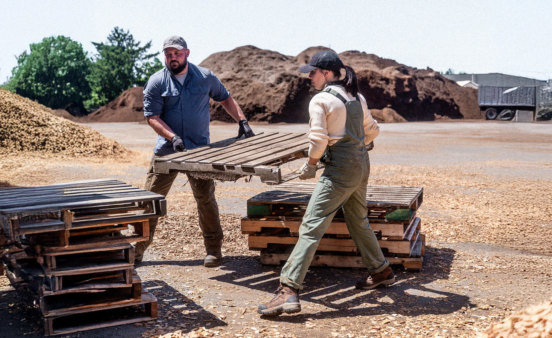 Women's Skokie Waterproof Work Boot (Soft Toe)  |  Bison/Black - Image 7