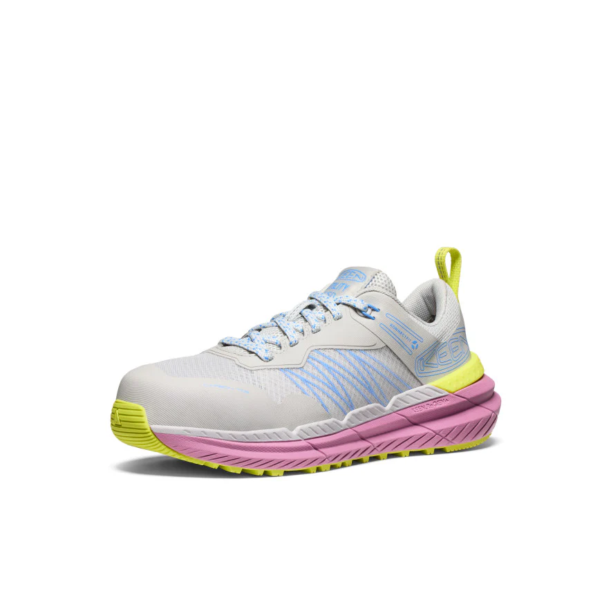 Women's Speedworks ESD Work Sneaker (Carbon Toe)  |  Alloy/Moonlight Mauve - Image 3