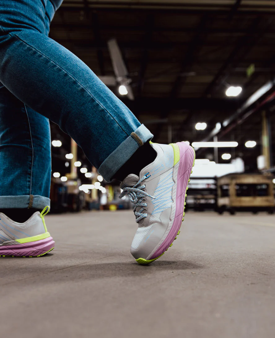 Women's Speedworks ESD Work Sneaker (Carbon Toe)  |  Alloy/Moonlight Mauve - Image 8