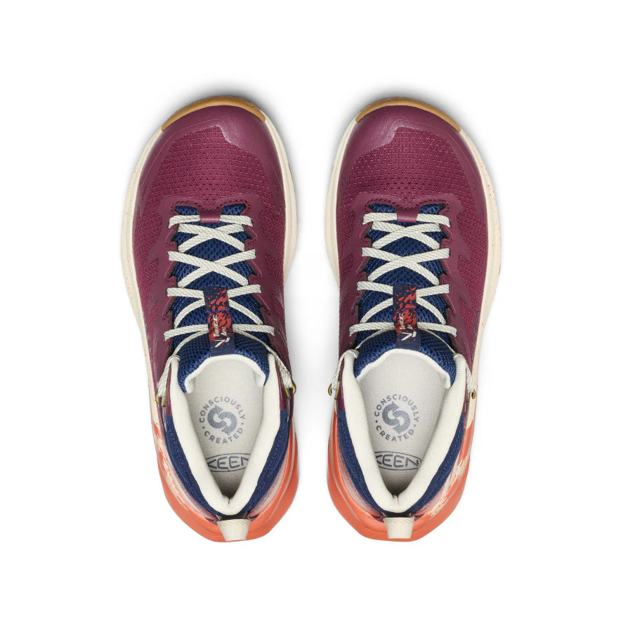 Women's Targhee Apex Waterproof Hiking Boot | Fig/Burnt Brick - Image 4