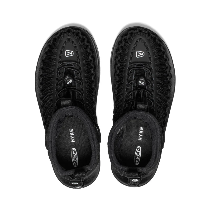 Women's UNEEK High Top x HYKE | HYKE Black - Image 4