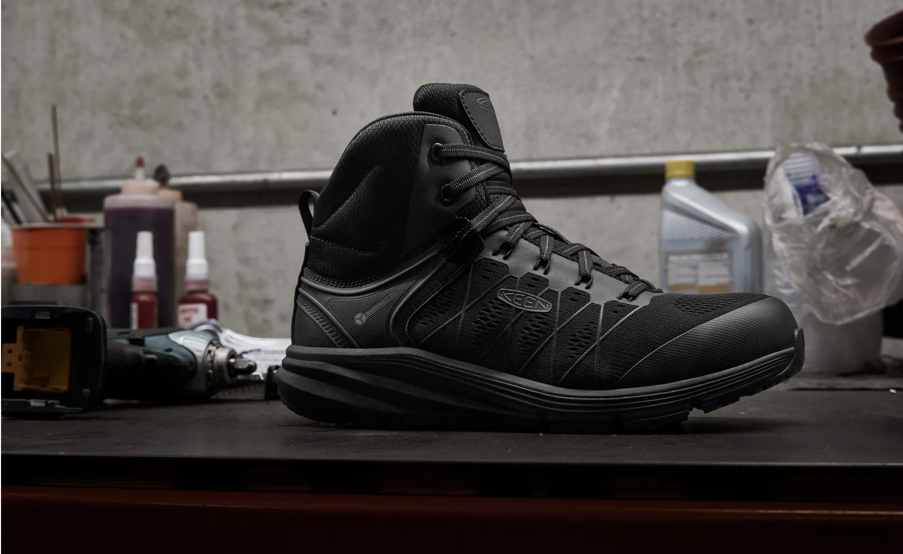 Women's Vista Energy Mid INT MET (Carbon Toe)  |  Black/Raven - Image 7