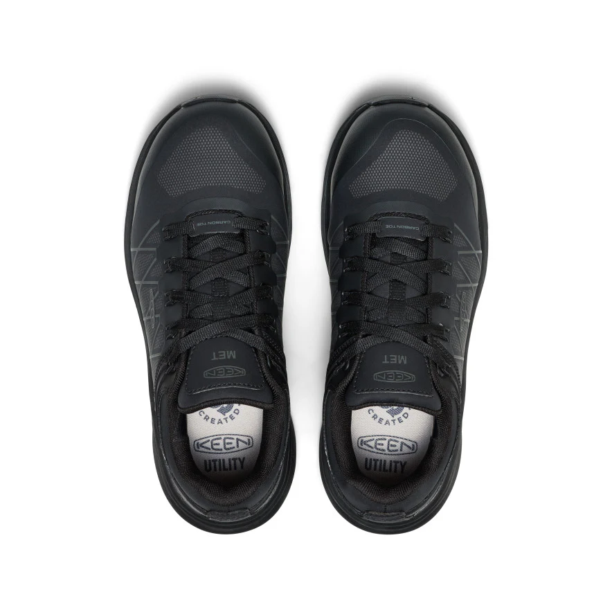 Women's Vista Energy XT Work Sneaker INT MET (Carbon Toe)  |  Black/Magnet - Image 4